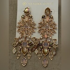 🩵KENDRA SCOTT ROSEGOLD PROTOTYPE EARRINGS 🩵